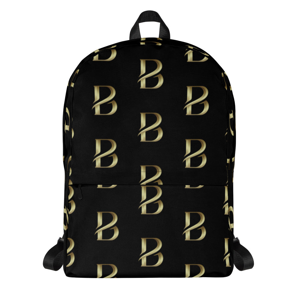 Gold Logo Born 2 Move "B" Backpack