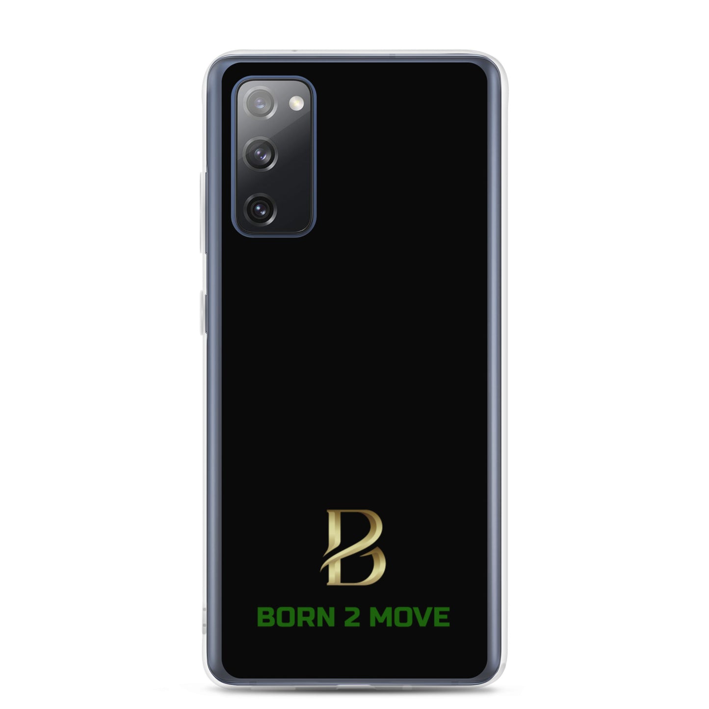 Gold Logo "Born 2 Move" Samsung Case
