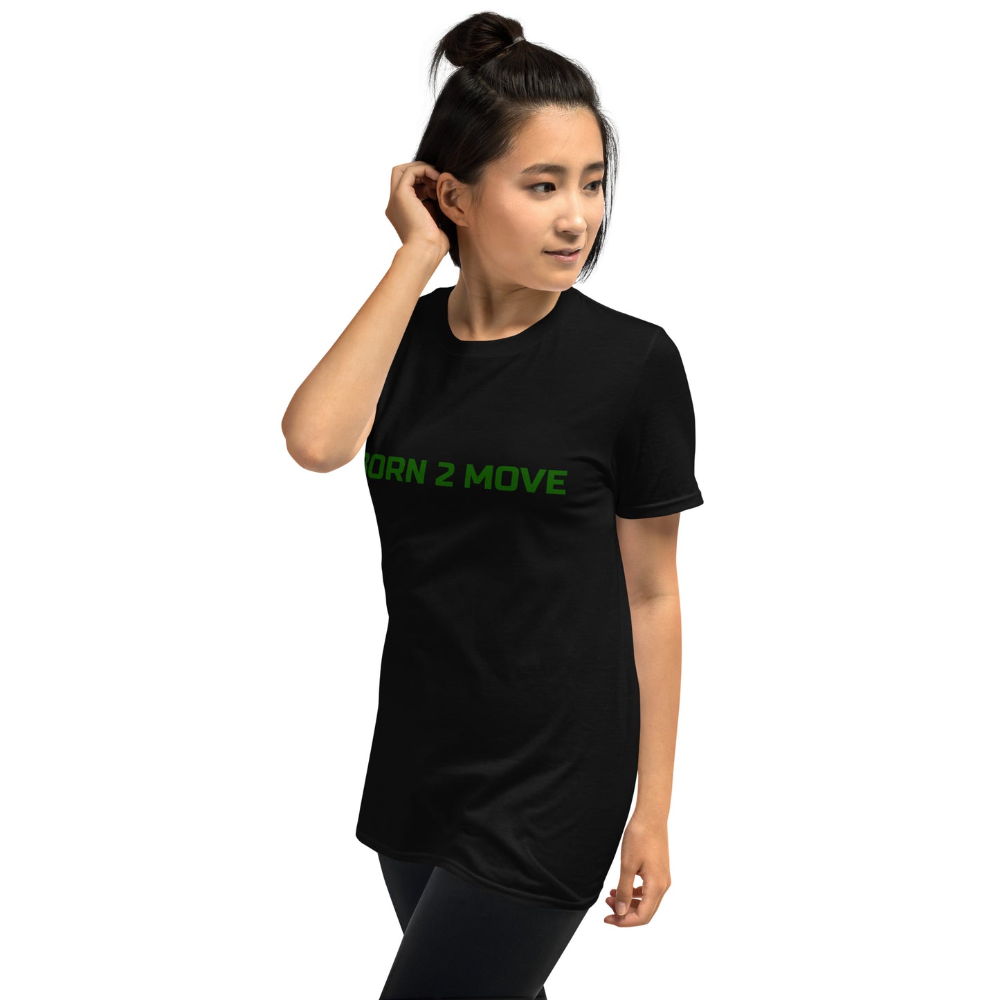 Gold" Born 2 Move" Softstyle t-shirt