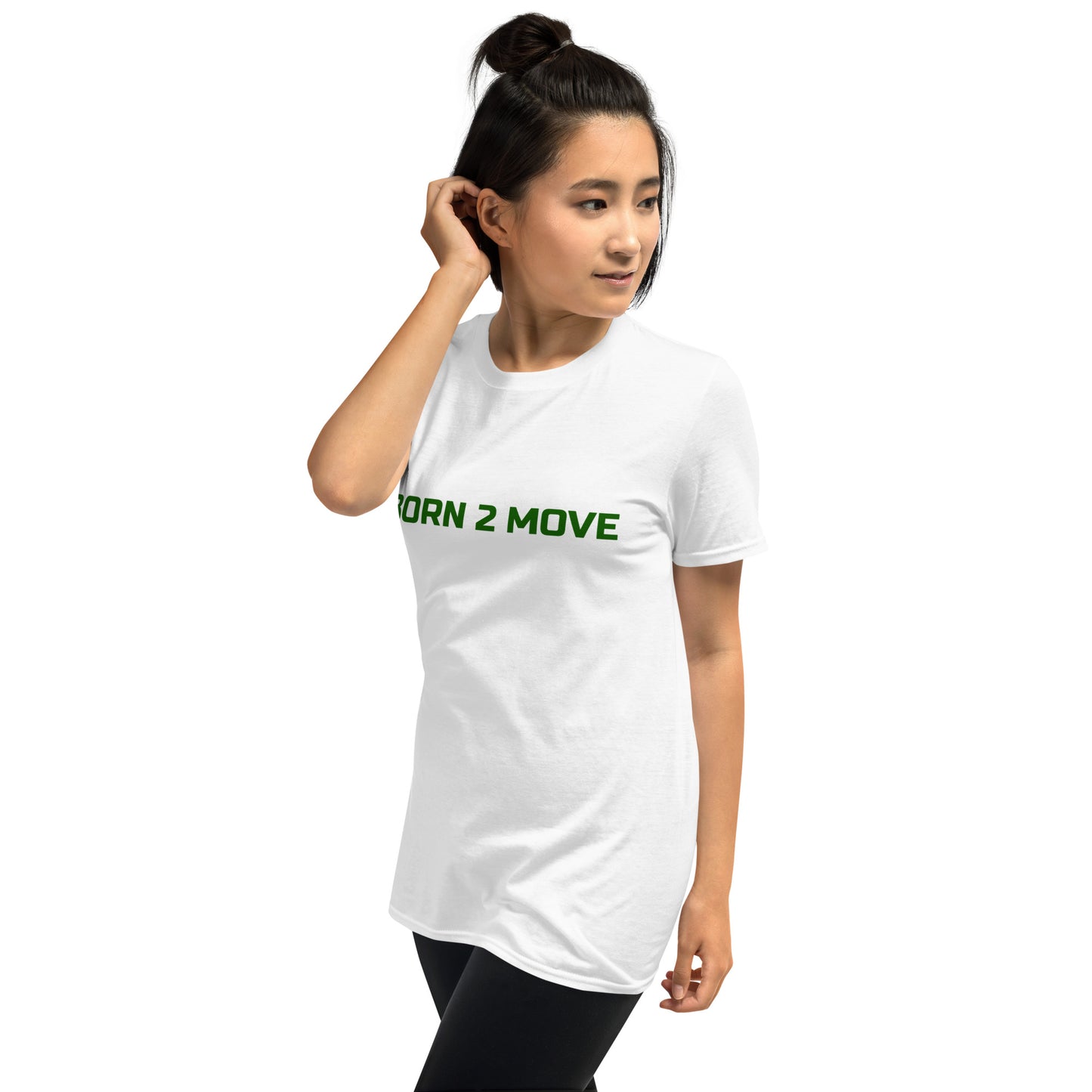Gold" Born 2 Move" Softstyle t-shirt